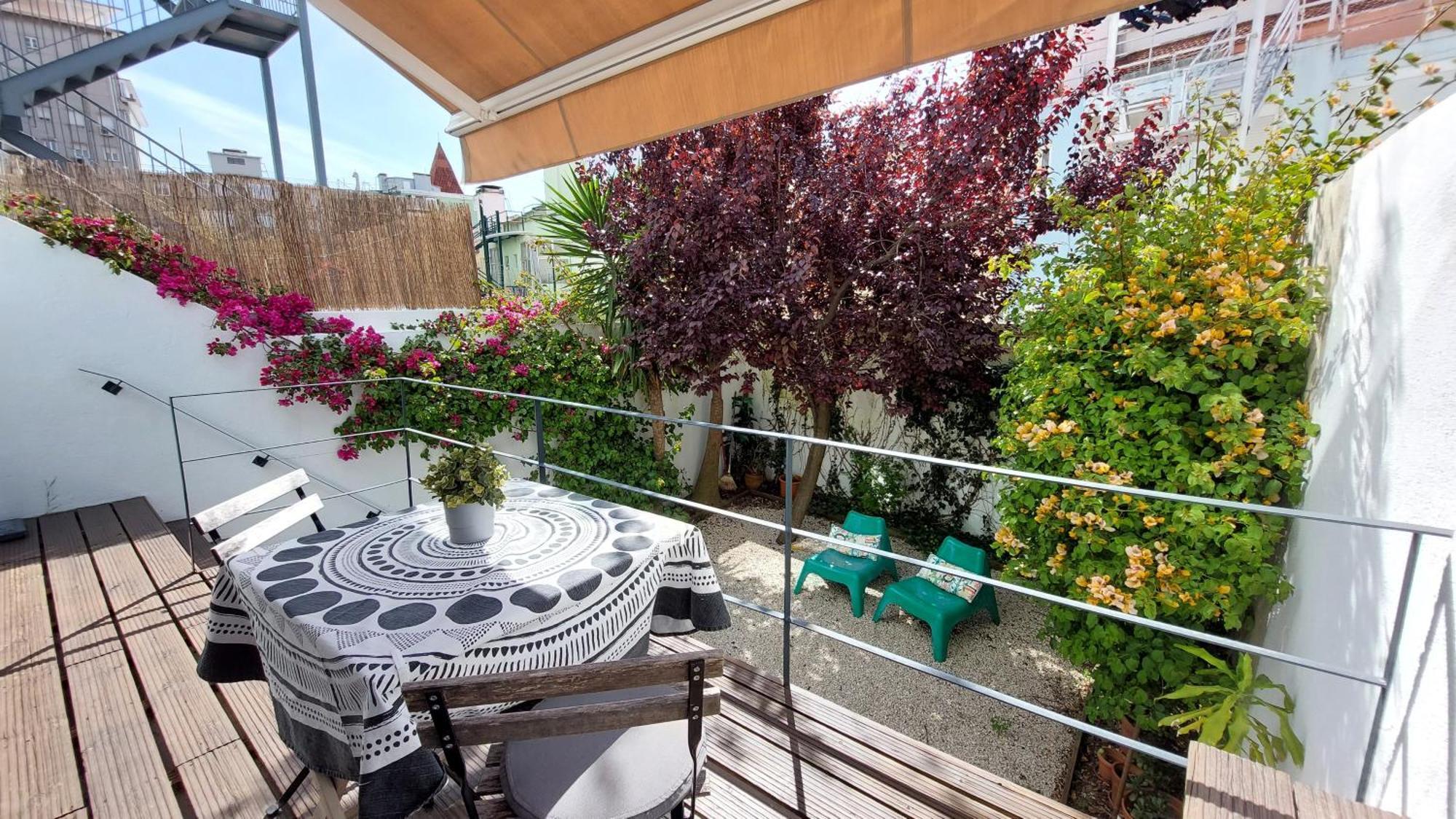 Apartment With Private Garden - Central Location Lisboa Exterior foto
