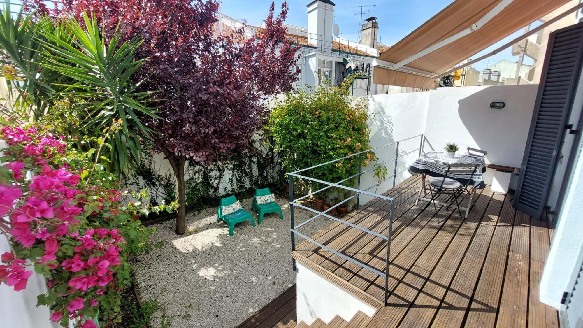 Apartment With Private Garden - Central Location Lisboa Exterior foto